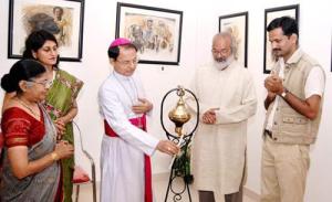 First-ever exhibition of painter Lewis in Mangalore inaugurated
